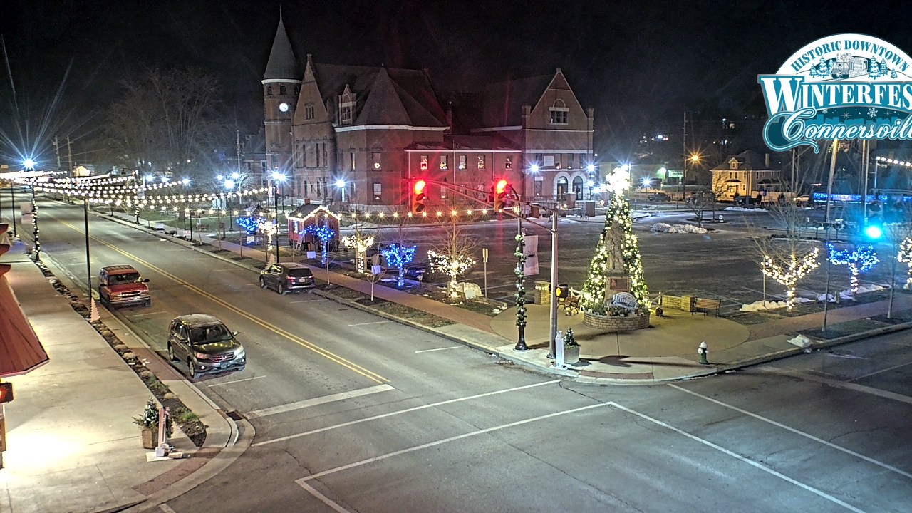 Thumbnail for current weather camera view from City of Connersville in Connersville, Indiana