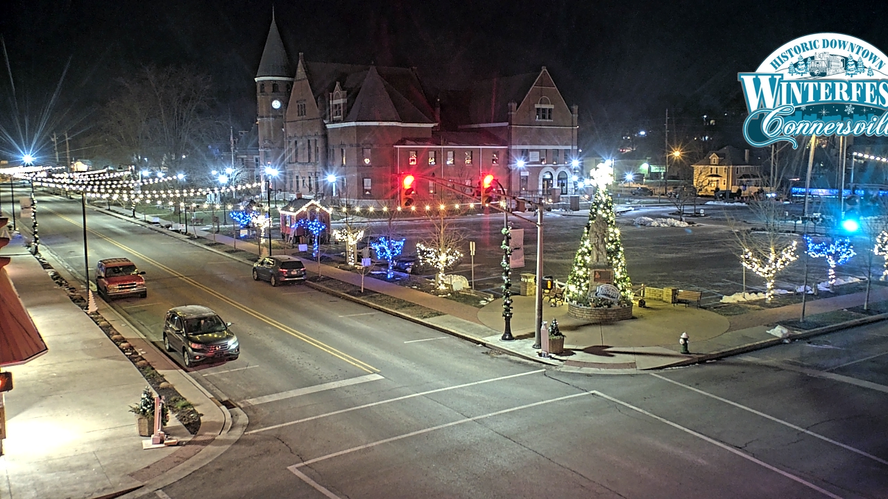 Thumbnail for current weather camera view from City of Connersville in Connersville, Indiana