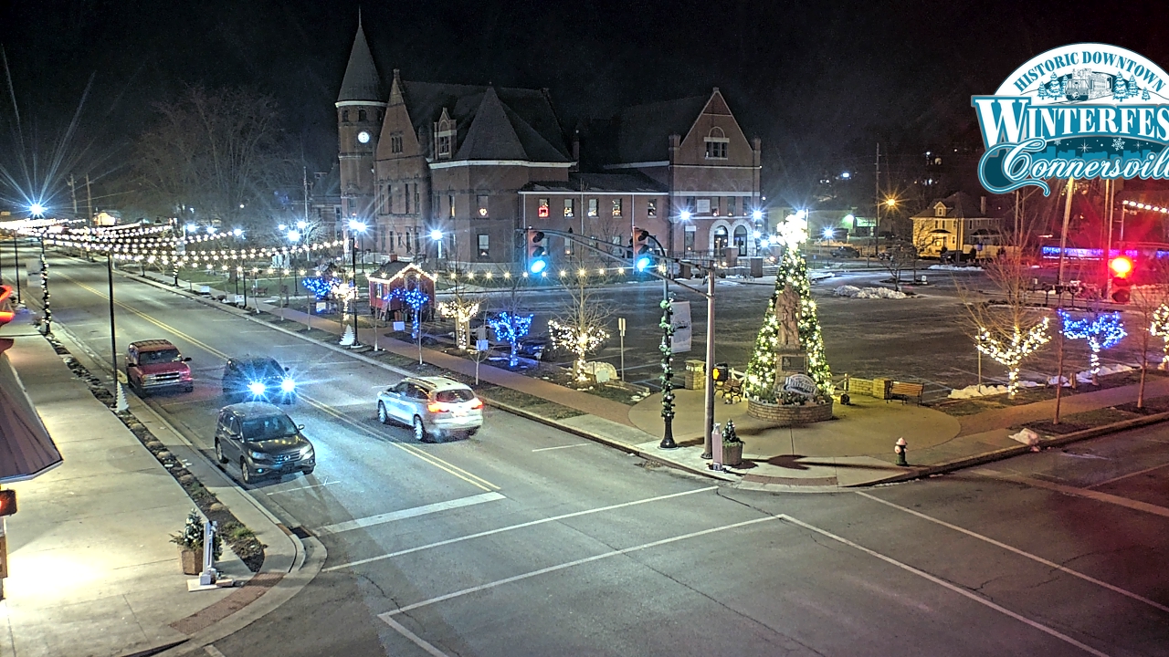 Thumbnail for current weather camera view from City of Connersville in Connersville, Indiana