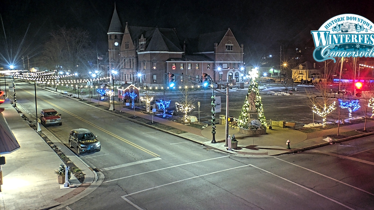 Thumbnail for current weather camera view from City of Connersville in Connersville, Indiana