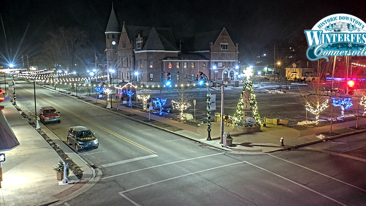Thumbnail for current weather camera view from City of Connersville in Connersville, Indiana