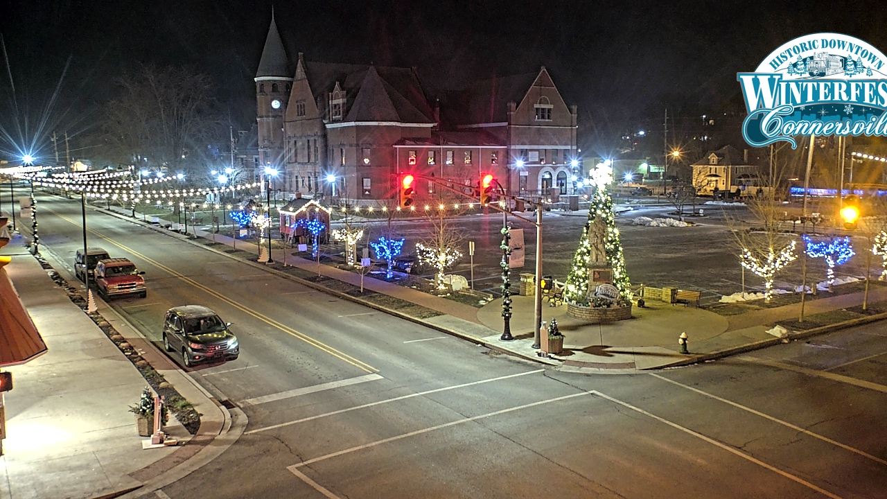 Thumbnail for current weather camera view from City of Connersville in Connersville, Indiana