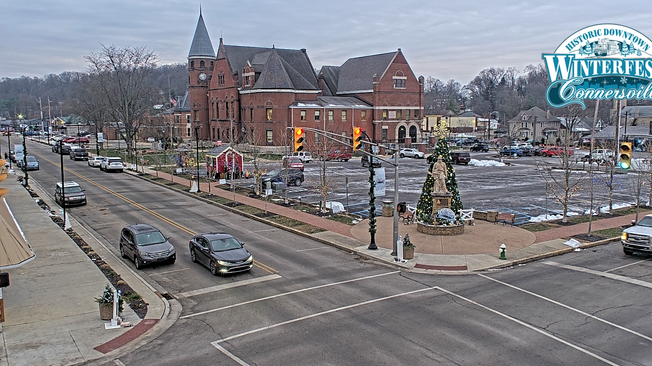 Thumbnail for current weather camera view from City of Connersville in Connersville, Indiana