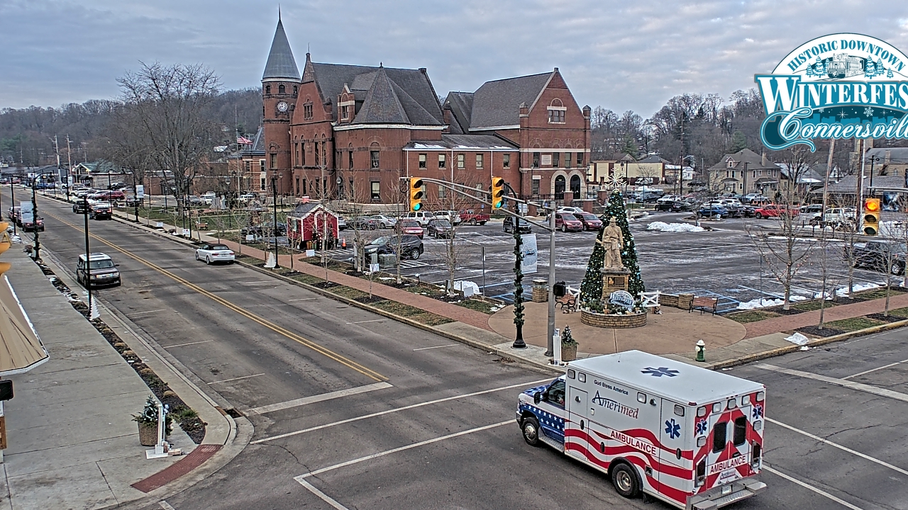 Thumbnail for current weather camera view from City of Connersville in Connersville, Indiana