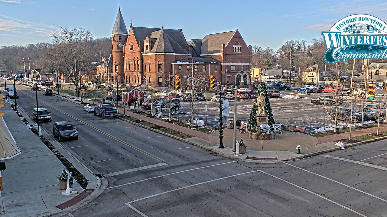 Thumbnail for current weather camera view from City of Connersville in Connersville, Indiana