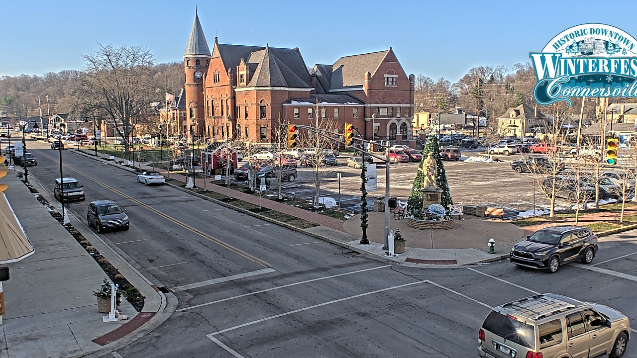 Thumbnail for current weather camera view from City of Connersville in Connersville, Indiana