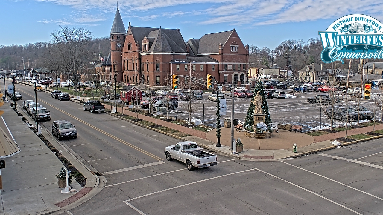 Thumbnail for current weather camera view from City of Connersville in Connersville, Indiana