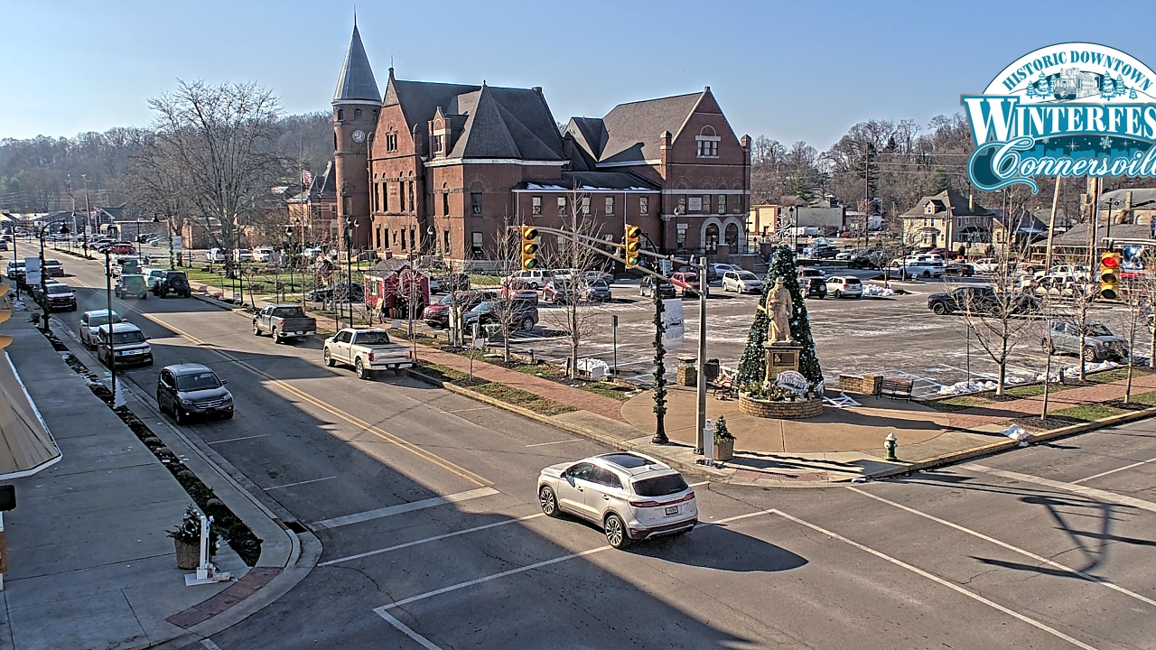 Thumbnail for current weather camera view from City of Connersville in Connersville, Indiana