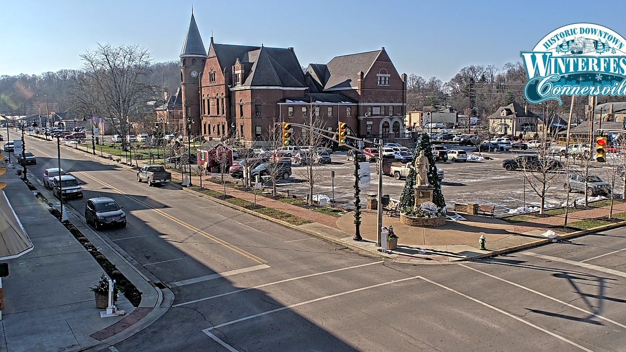Thumbnail for current weather camera view from City of Connersville in Connersville, Indiana