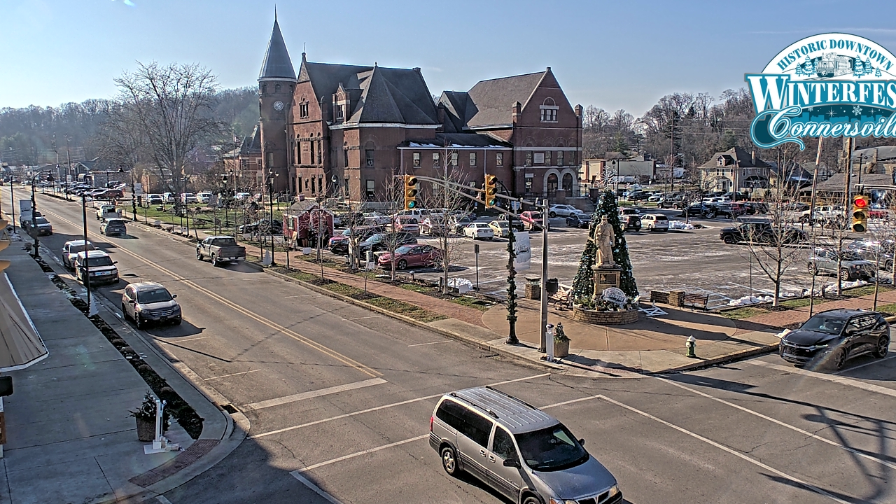 Thumbnail for current weather camera view from City of Connersville in Connersville, Indiana