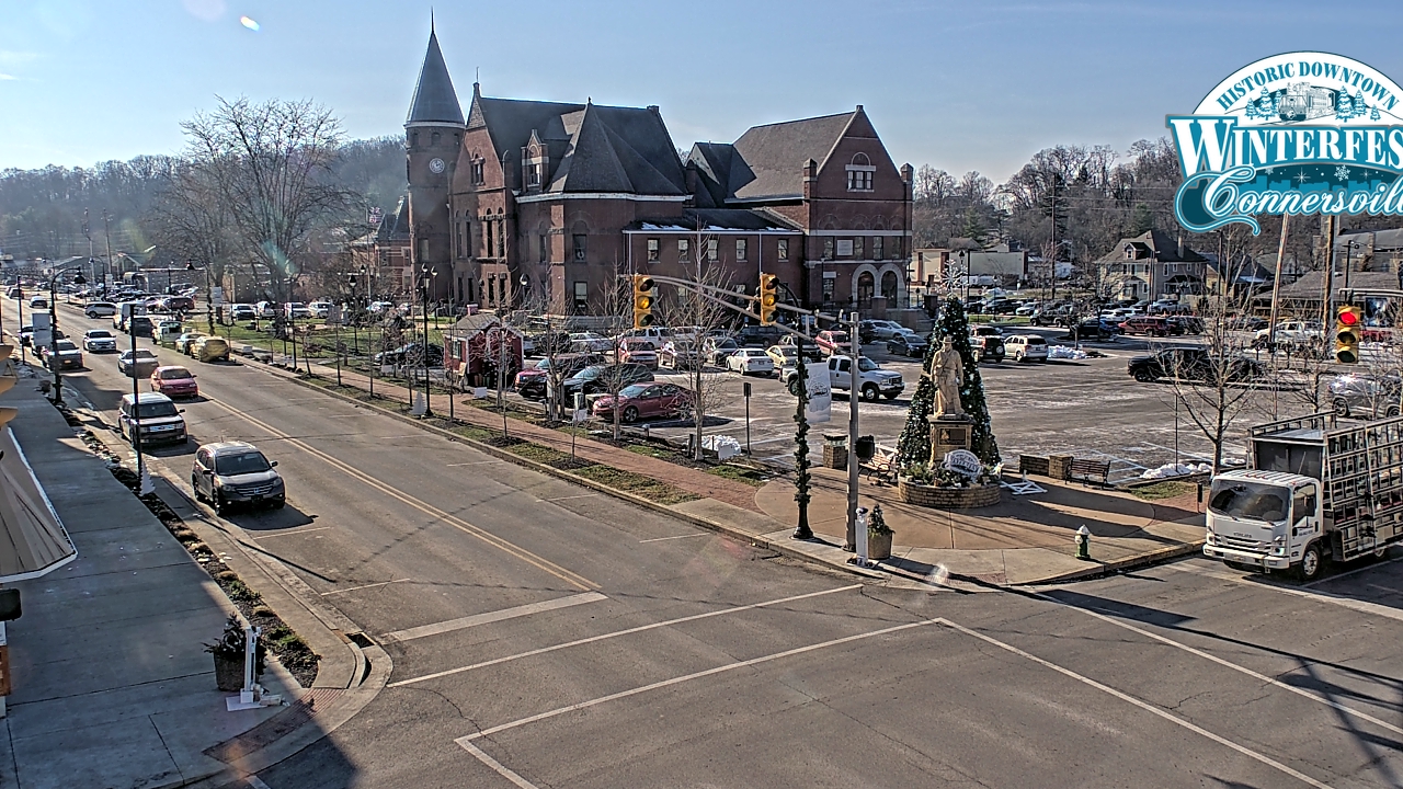 Thumbnail for current weather camera view from City of Connersville in Connersville, Indiana
