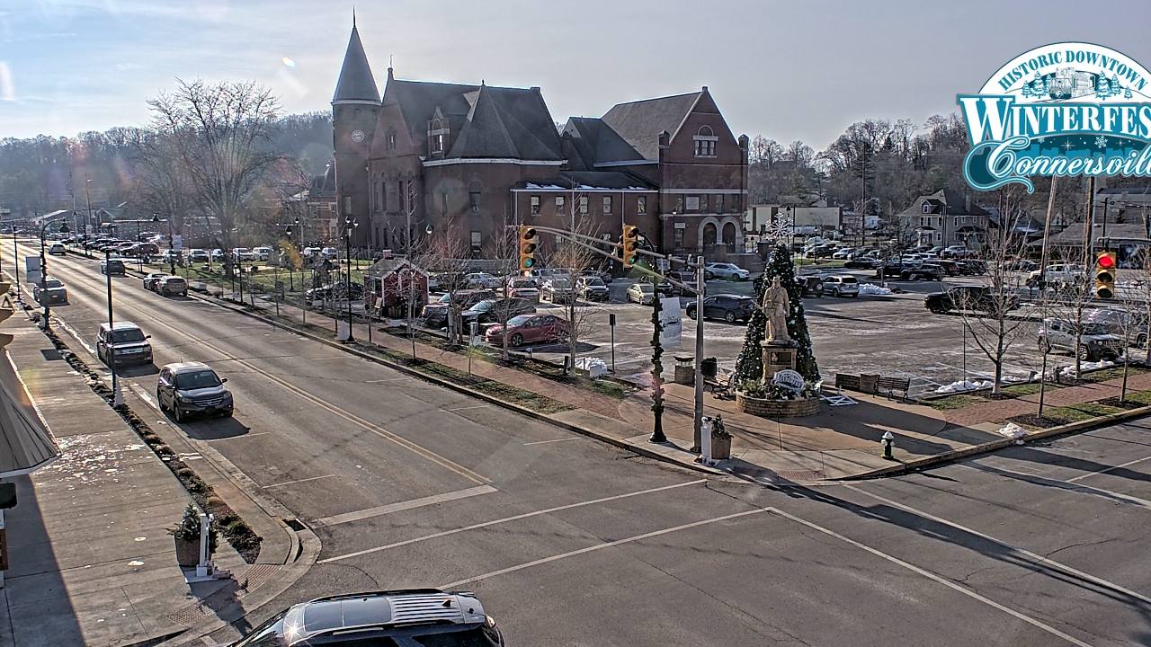 Thumbnail for current weather camera view from City of Connersville in Connersville, Indiana