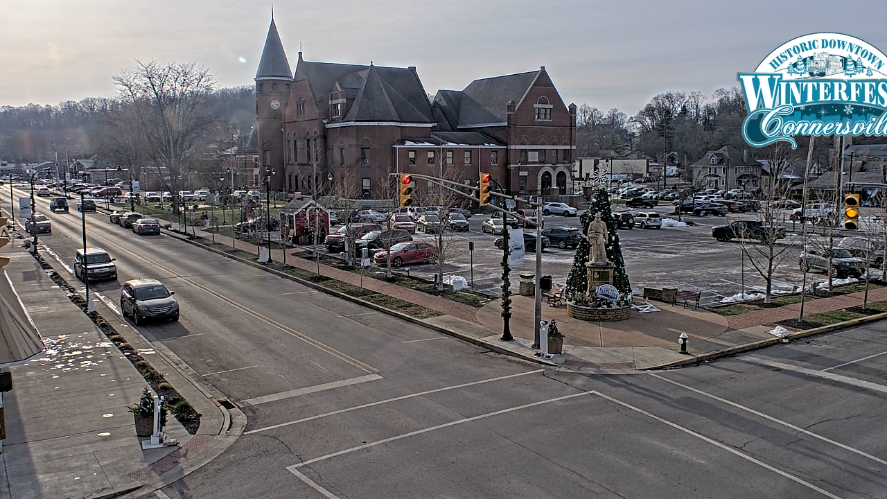 Thumbnail for current weather camera view from City of Connersville in Connersville, Indiana