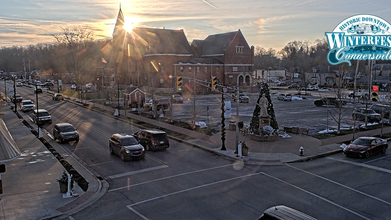 Thumbnail for current weather camera view from City of Connersville in Connersville, Indiana