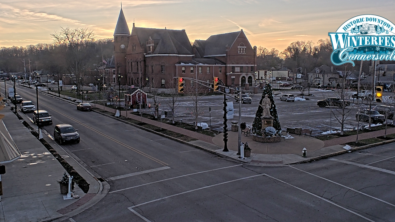Thumbnail for current weather camera view from City of Connersville in Connersville, Indiana