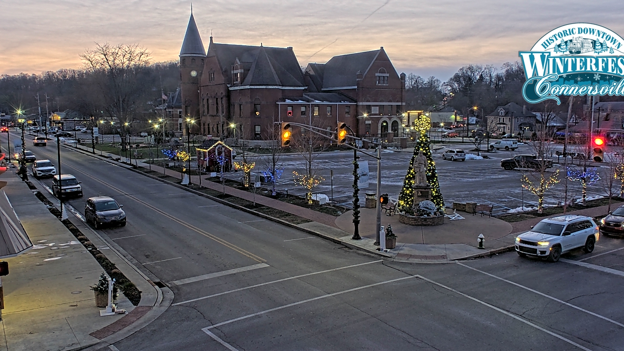 Thumbnail for current weather camera view from City of Connersville in Connersville, Indiana