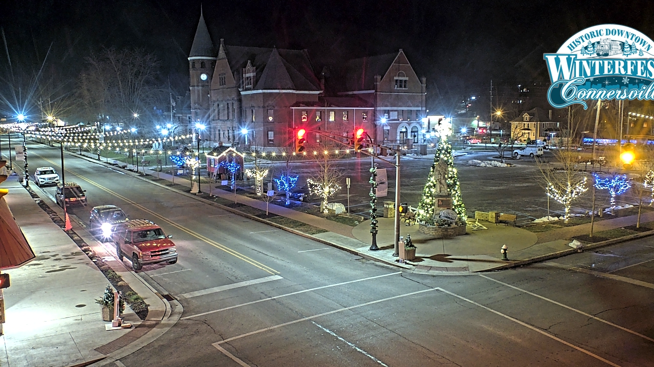 Thumbnail for current weather camera view from City of Connersville in Connersville, Indiana