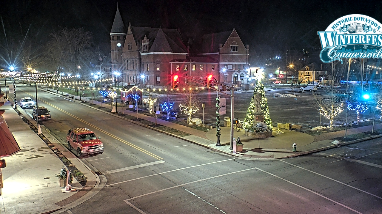 Thumbnail for current weather camera view from City of Connersville in Connersville, Indiana