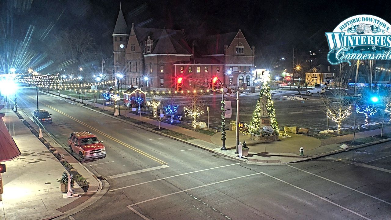 Thumbnail for current weather camera view from City of Connersville in Connersville, Indiana