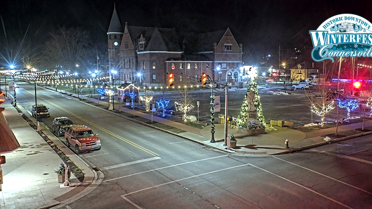 Thumbnail for current weather camera view from City of Connersville in Connersville, Indiana