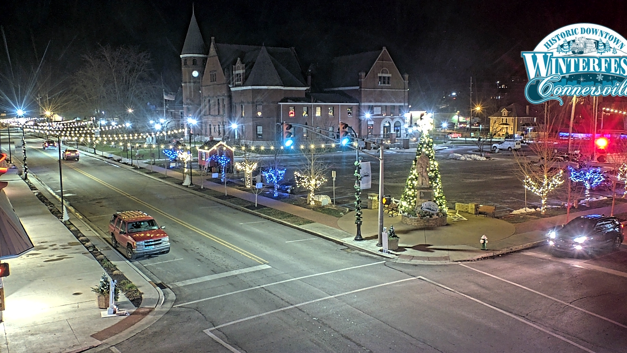 Thumbnail for current weather camera view from City of Connersville in Connersville, Indiana