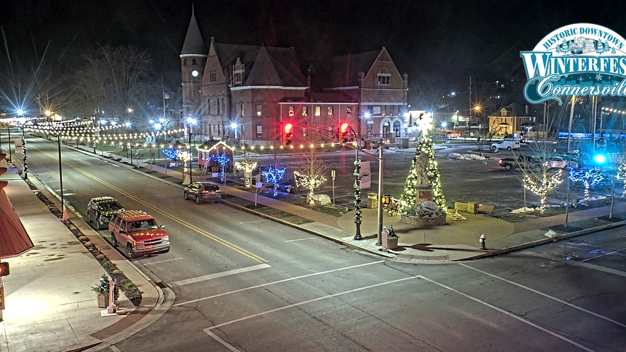Thumbnail for current weather camera view from City of Connersville in Connersville, Indiana