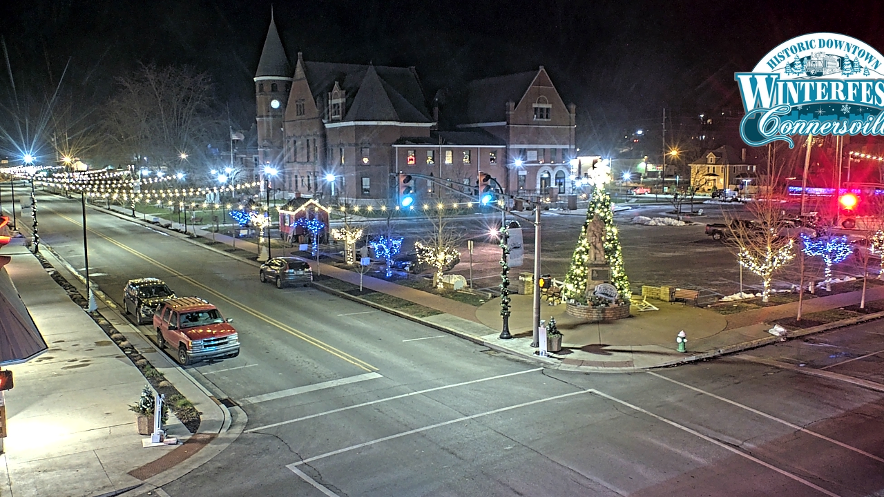 Thumbnail for current weather camera view from City of Connersville in Connersville, Indiana