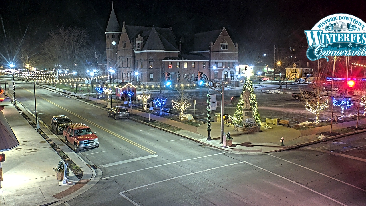 Thumbnail for current weather camera view from City of Connersville in Connersville, Indiana