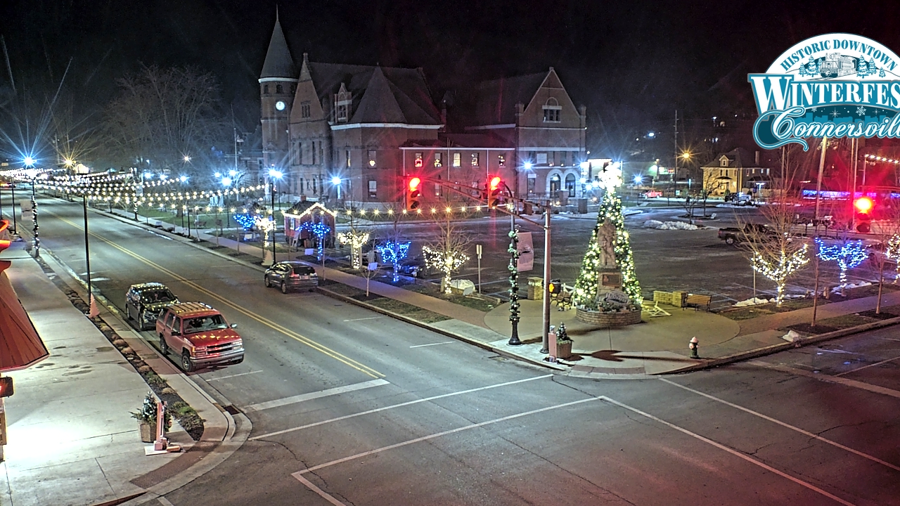 Thumbnail for current weather camera view from City of Connersville in Connersville, Indiana
