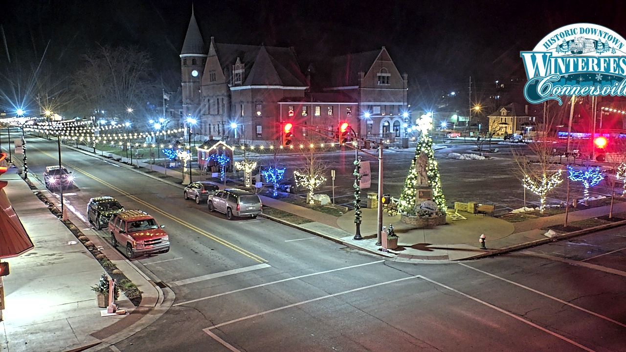 Thumbnail for current weather camera view from City of Connersville in Connersville, Indiana