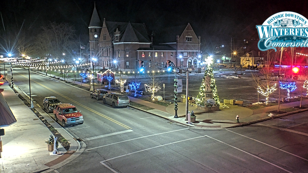Thumbnail for current weather camera view from City of Connersville in Connersville, Indiana