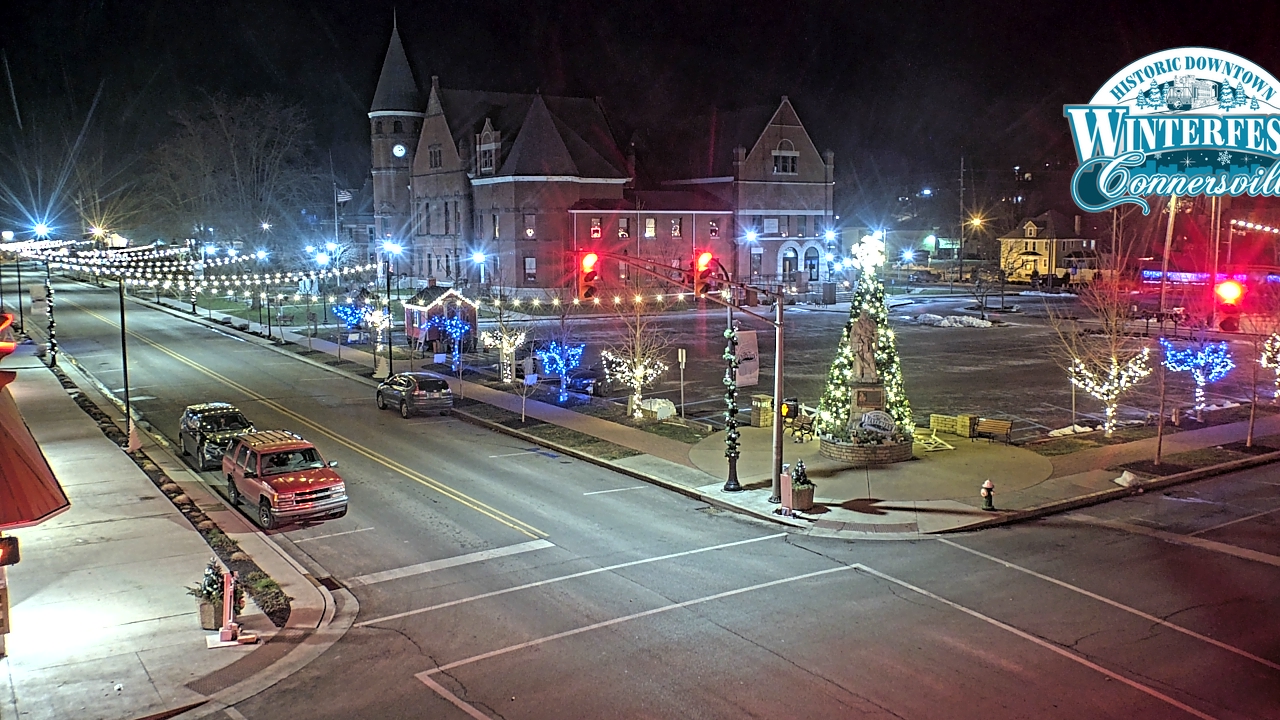 Thumbnail for current weather camera view from City of Connersville in Connersville, Indiana