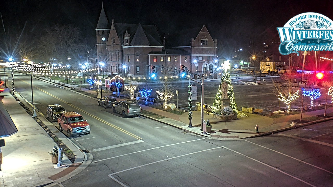 Thumbnail for current weather camera view from City of Connersville in Connersville, Indiana