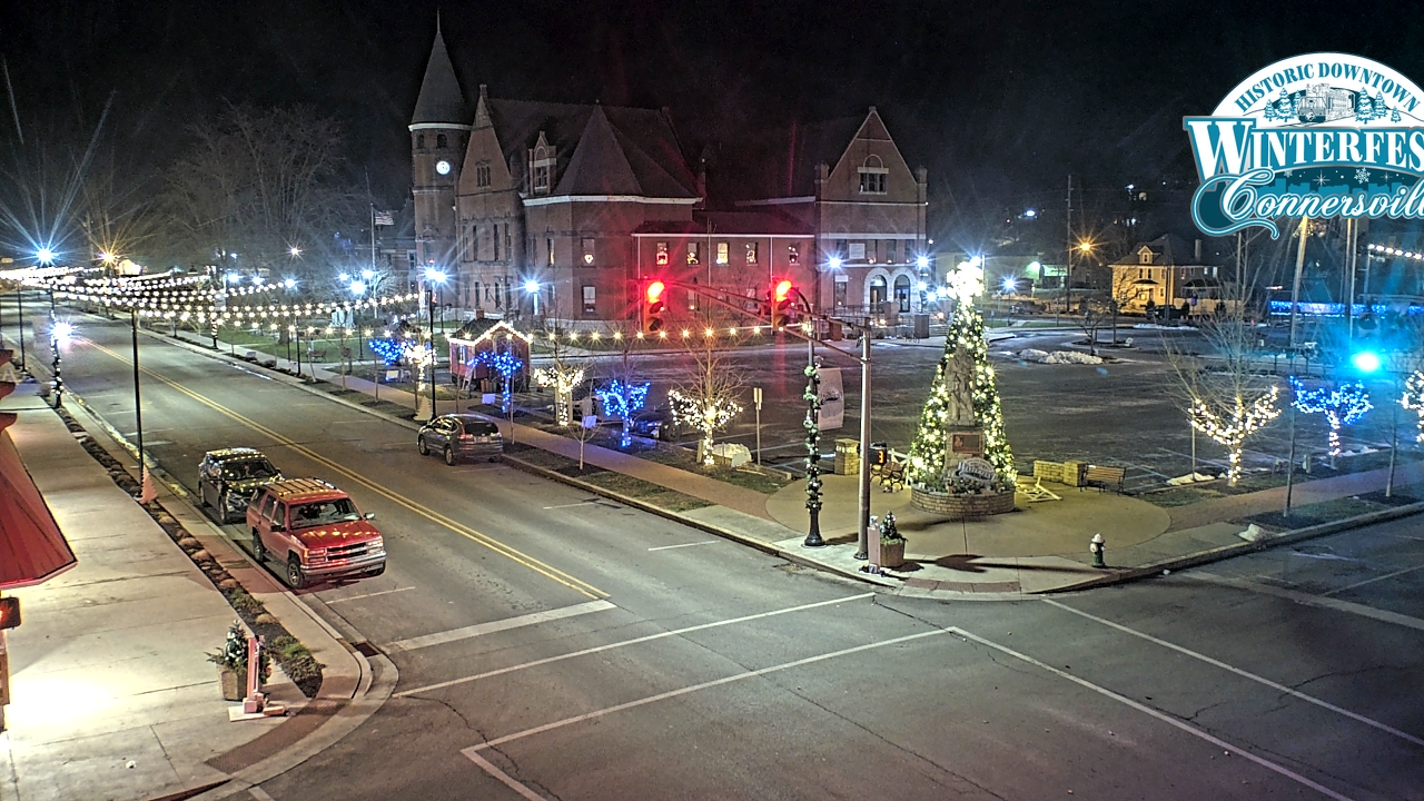 Thumbnail for current weather camera view from City of Connersville in Connersville, Indiana