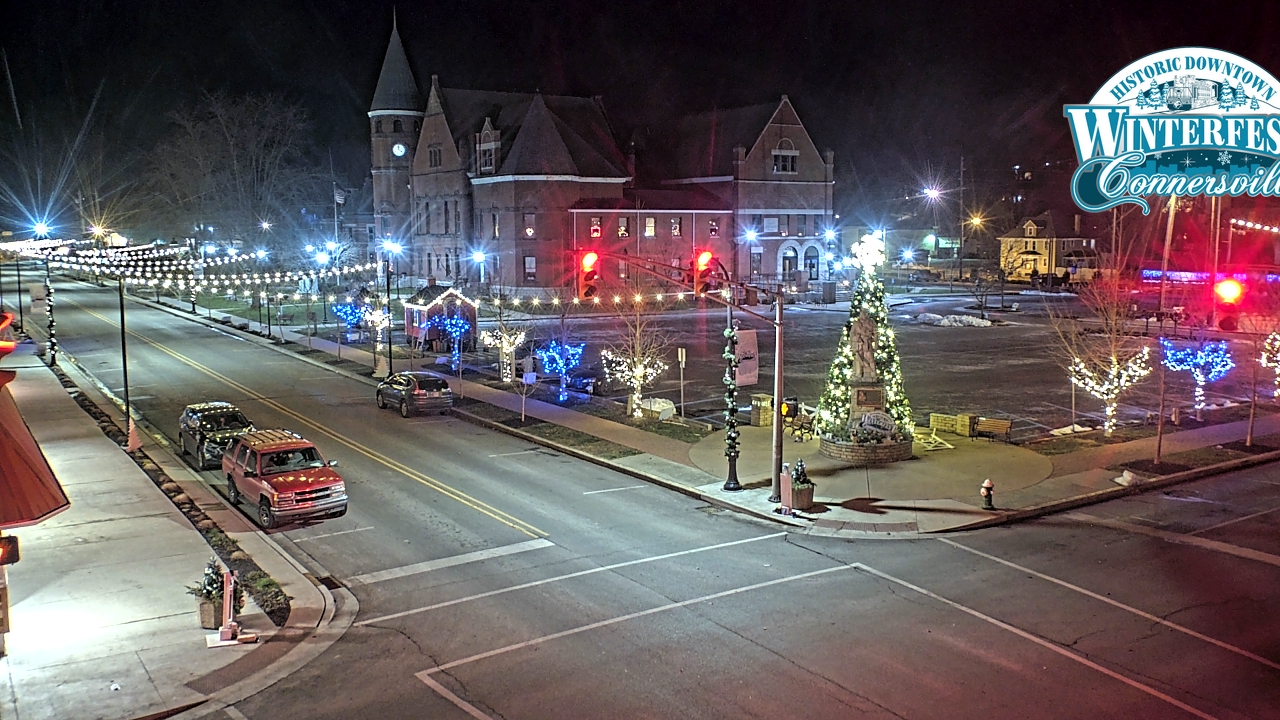 Thumbnail for current weather camera view from City of Connersville in Connersville, Indiana