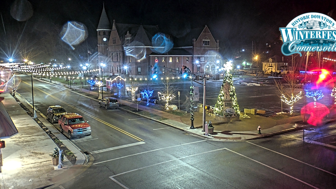 Thumbnail for current weather camera view from City of Connersville in Connersville, Indiana
