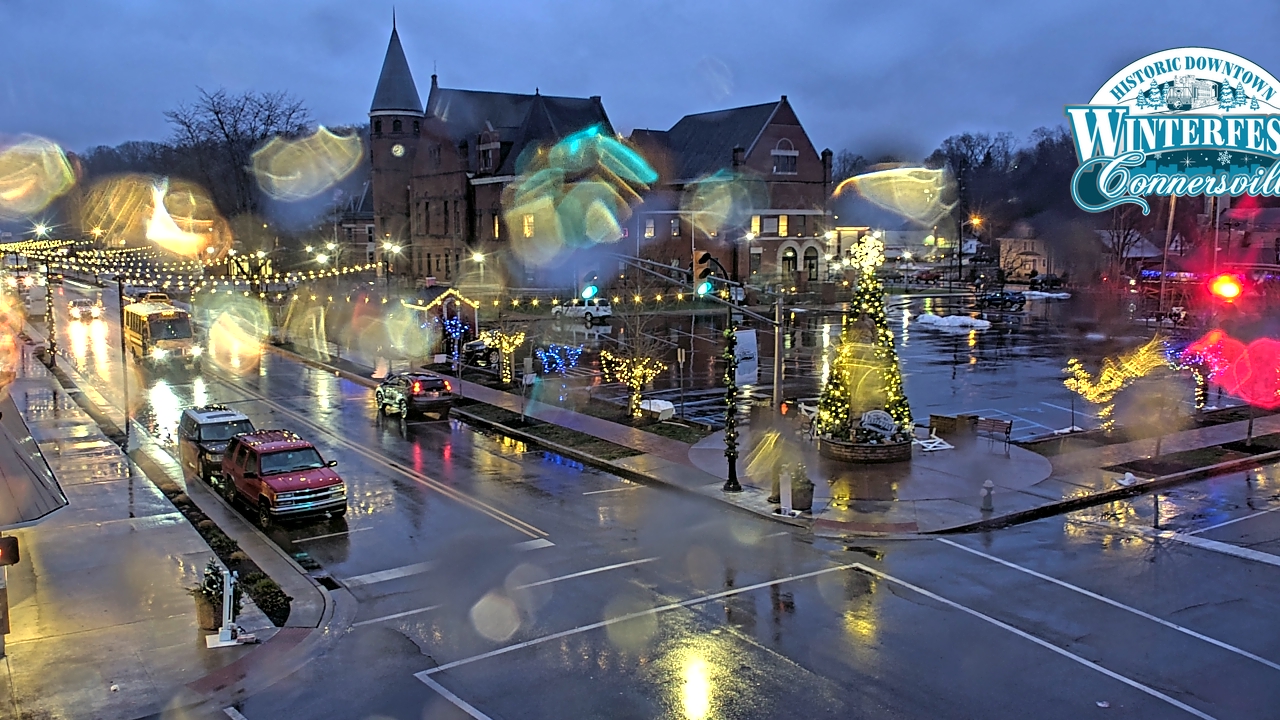 Thumbnail for current weather camera view from City of Connersville in Connersville, Indiana