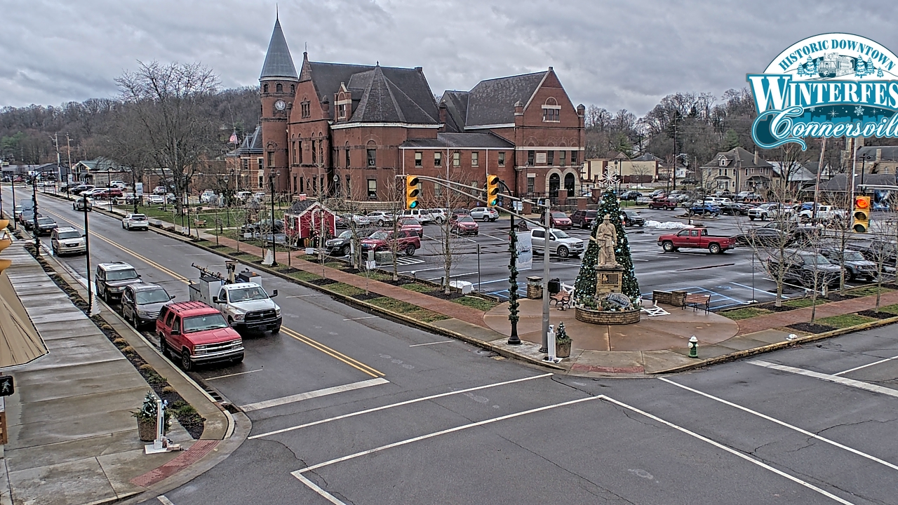 Thumbnail for current weather camera view from City of Connersville in Connersville, Indiana