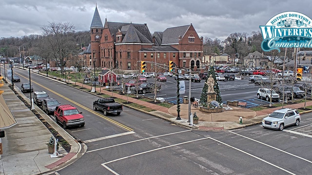 Thumbnail for current weather camera view from City of Connersville in Connersville, Indiana