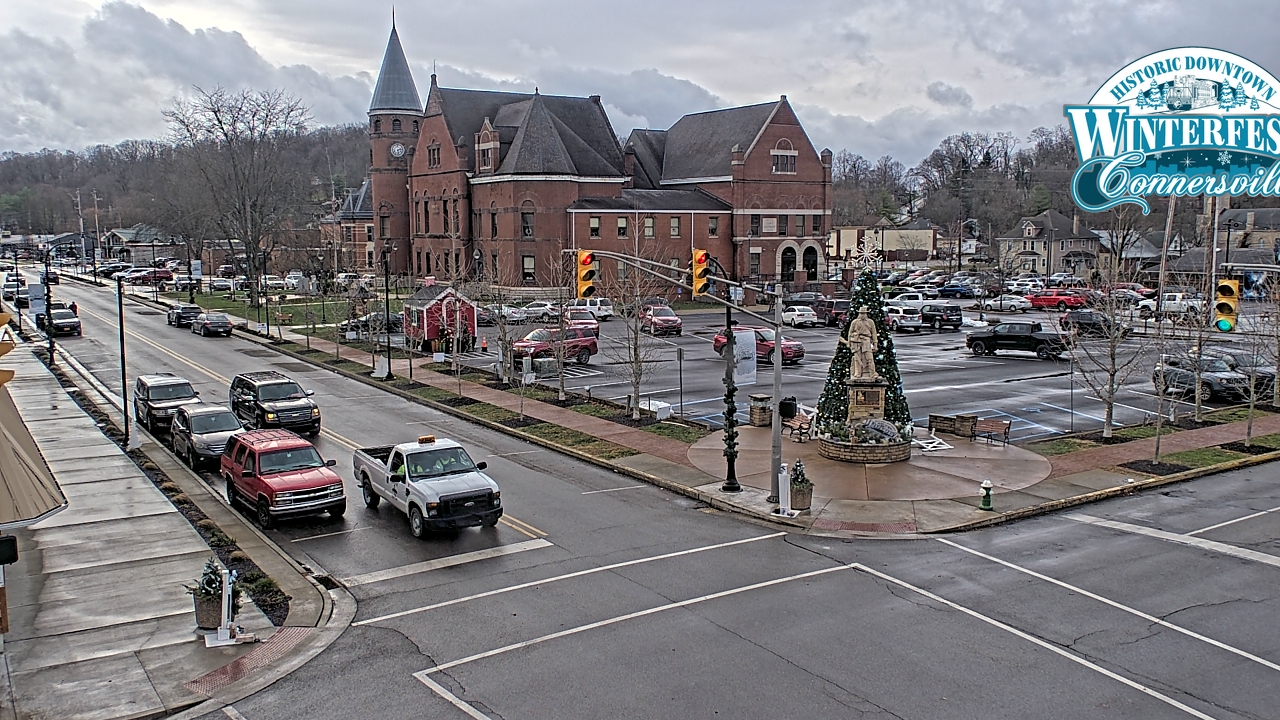 Thumbnail for current weather camera view from City of Connersville in Connersville, Indiana