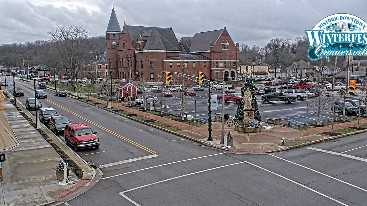 Thumbnail for current weather camera view from City of Connersville in Connersville, Indiana