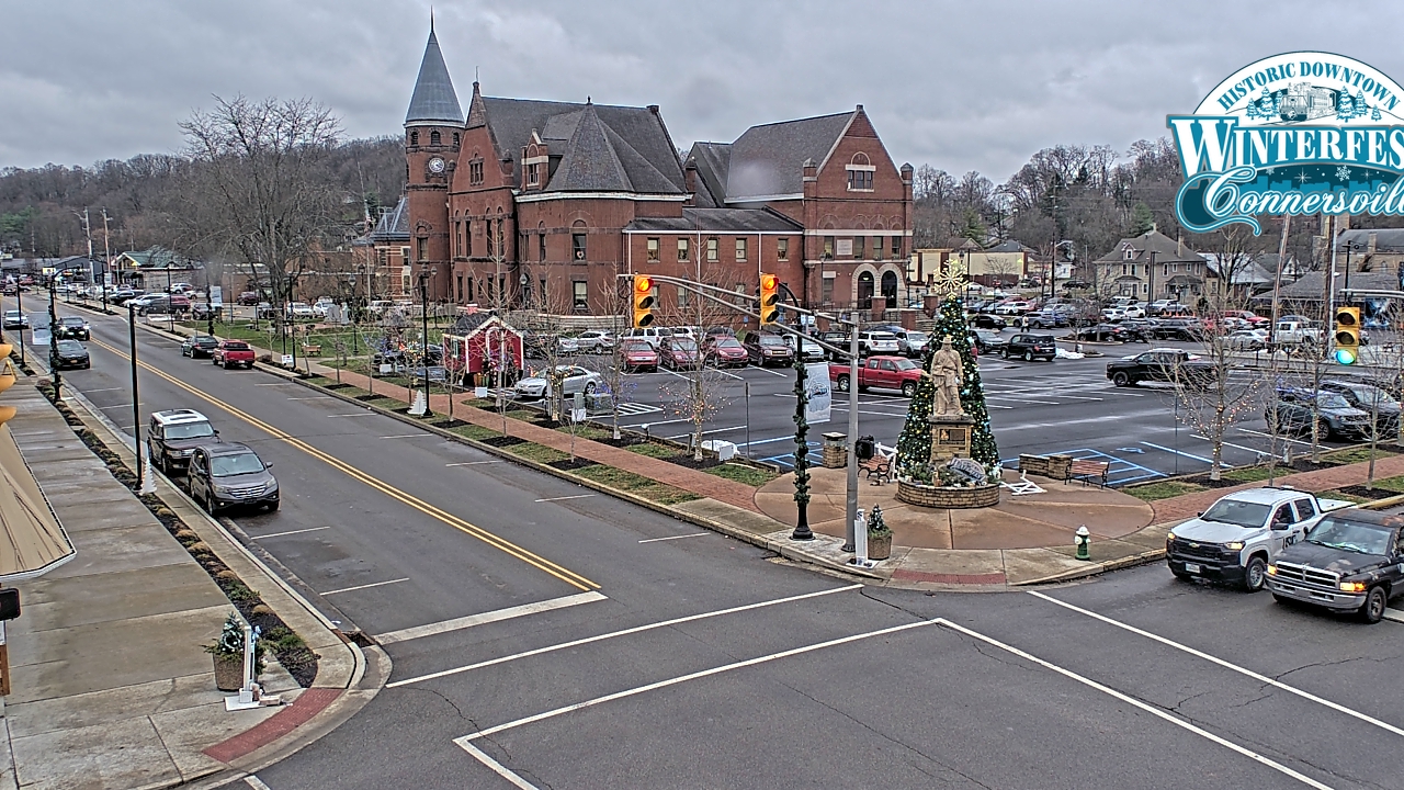 Thumbnail for current weather camera view from City of Connersville in Connersville, Indiana