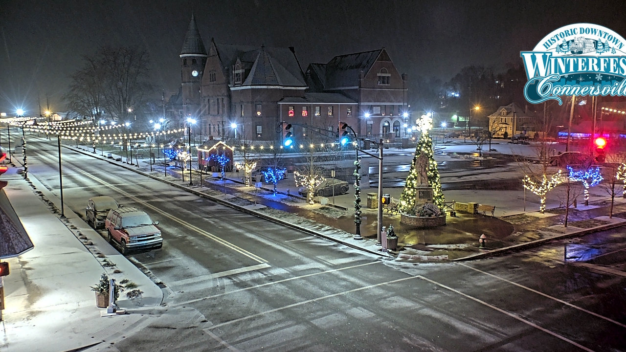 Thumbnail for current weather camera view from City of Connersville in Connersville, Indiana