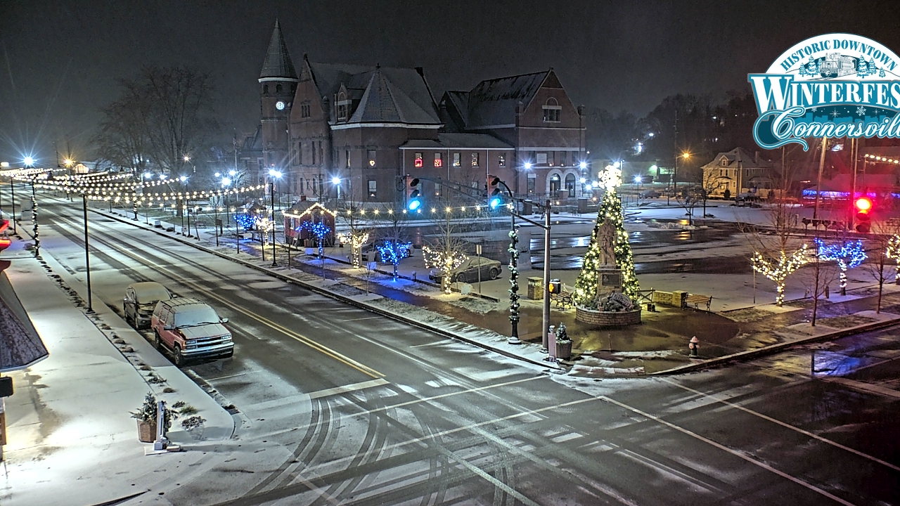 Thumbnail for current weather camera view from City of Connersville in Connersville, Indiana