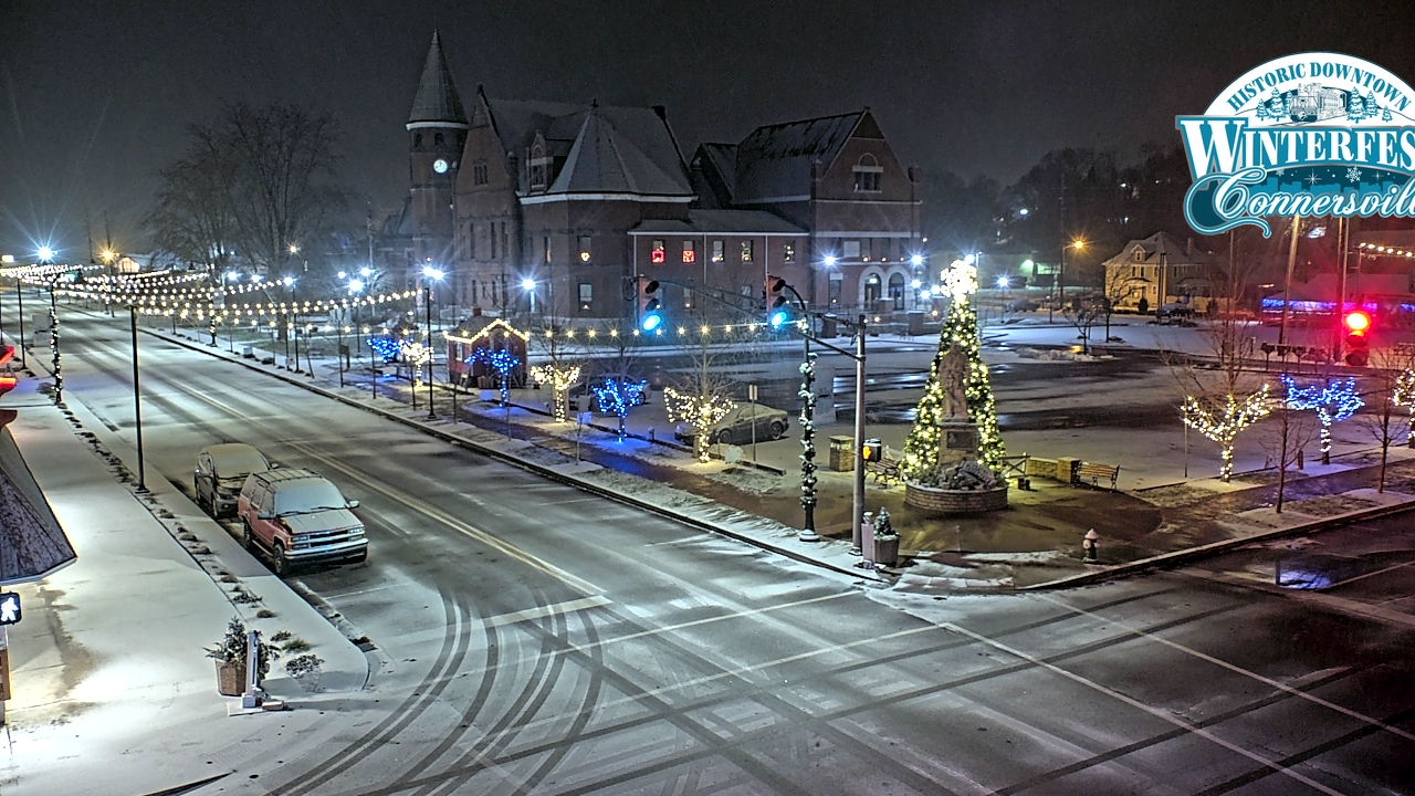 Thumbnail for current weather camera view from City of Connersville in Connersville, Indiana