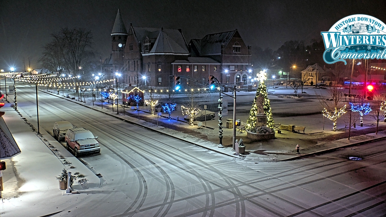 Thumbnail for current weather camera view from City of Connersville in Connersville, Indiana