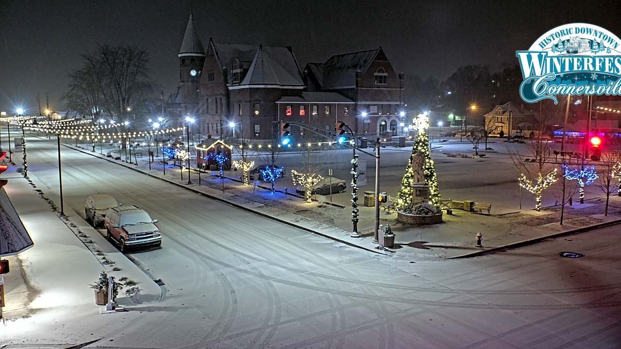 Thumbnail for current weather camera view from City of Connersville in Connersville, Indiana