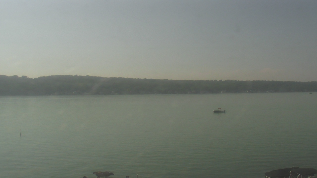 Thumbnail for current weather camera view from Marks Leisure Time Marine in Conesus, New York