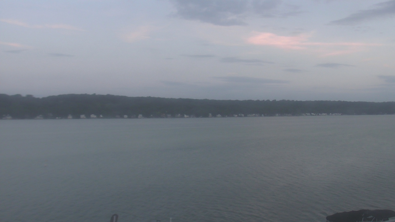 Thumbnail for current weather camera view from Marks Leisure Time Marine in Conesus, New York
