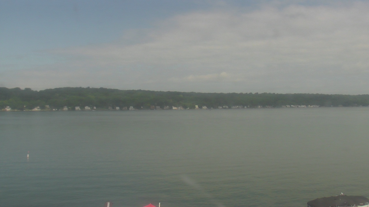 Thumbnail for current weather camera view from Marks Leisure Time Marine in Conesus, New York